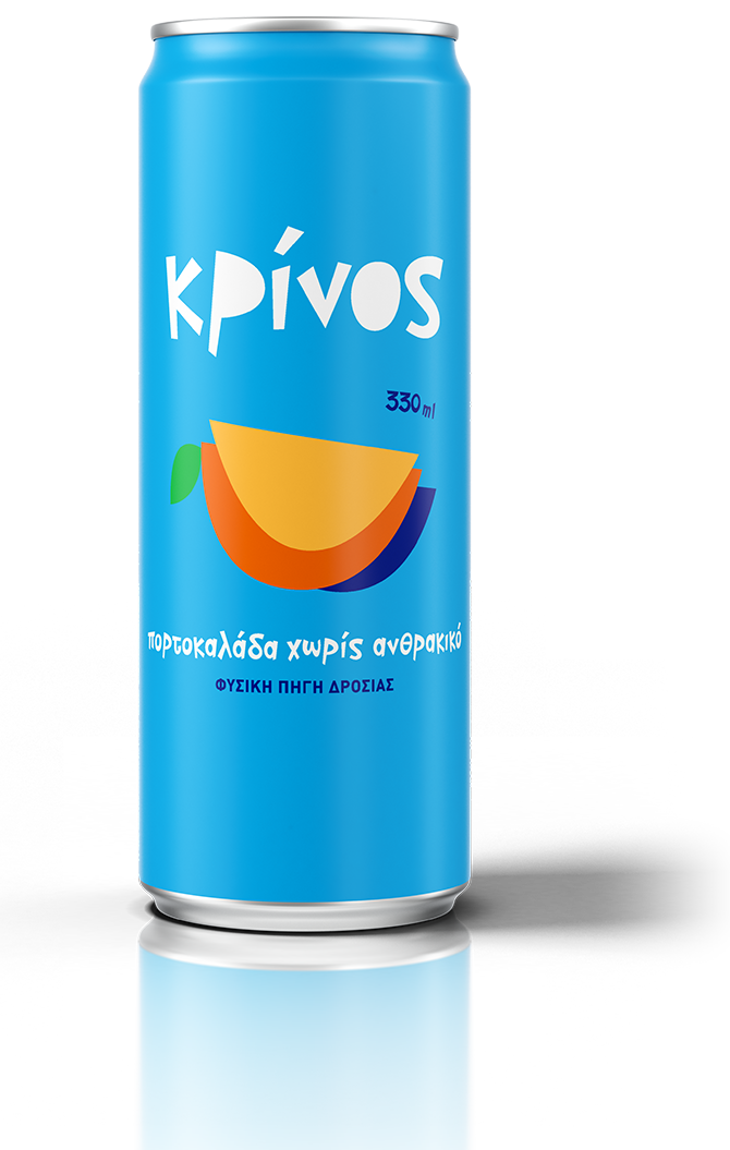 Πορτοκαλάδα χωρίς ανθρακικο 0,250ml -0,330ml-1ltr
